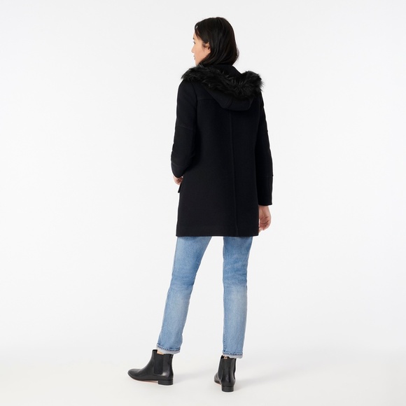 J. Crew | Petite Chateau Parka Italian Wool - Picture 3 of 13